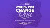 Sandton City hosts the Woman for Change Run to drive awareness on violence against women and children