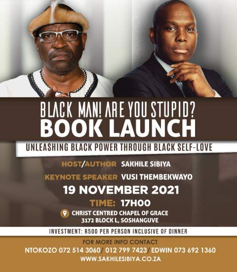 Black Man! Are You Stupid ? Book Launch