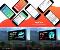 TapOff App and Digital Billboard by Tractor Outdoor Media