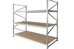 The new generation of longspan shelves feature improved versatility with                          a large selection of accessories that enhance system flexibility to any light                          duty storage requirement.