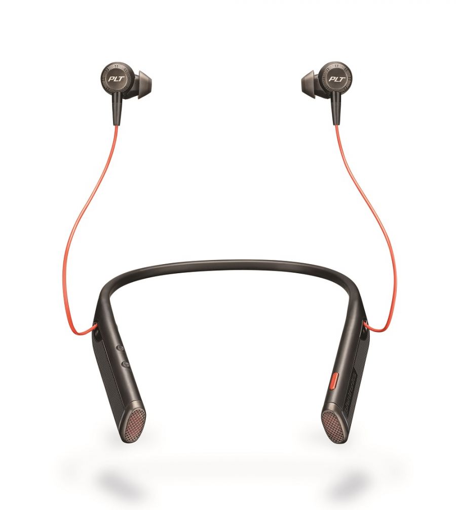 Plantronics introduces its first Bluetooth Neckband Headset with Earbuds: Voyager 6200 UC