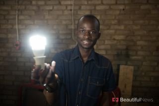 Kagiso Domingos plans to bring electricity to people in remote areas with mobile power generator