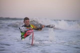 Hank McGregor wins Worlds toughest Surfski