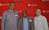 Metro delegates City Manager Johann Mettler and Deputy Executive Mayor Councillor Mongameli Bobani with Sovereign Foods’ CEO Chris Coombes.