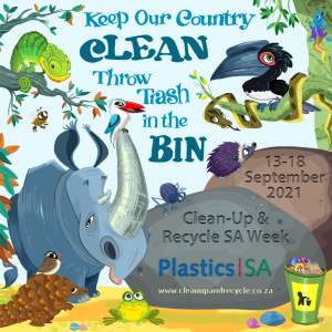 SA prepares to Celebrate Clean-Up and recycling SA Week (13-18 september 2021)