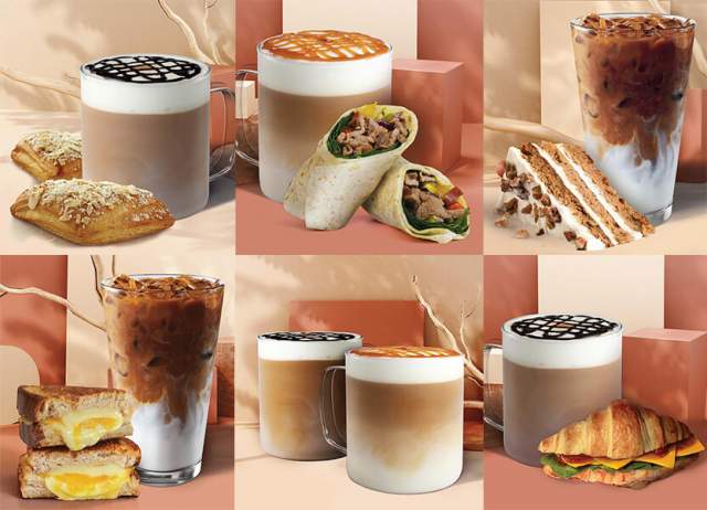 Hot new offerings join the Starbucks experience