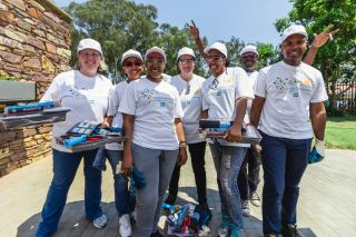 PPG and Prominent Paints Make Life Better For the Kungwini Welfare Organisation