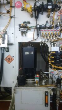 The Sytronix Variable Speed Pump Drive monitors the hydraulic pressure and                   adjusts the motor running speed so only the required pressure at any given time is                   delivered.