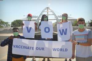 VACCINATE OUR WORLD have your say