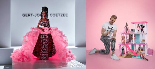 New Barbie® look inspired by South Africa and designed by Gert-johan Coetzee