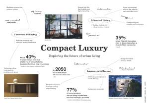 Compact Luxury - AXOR x The Future Laboratory: Exploring the Future of Urban Living