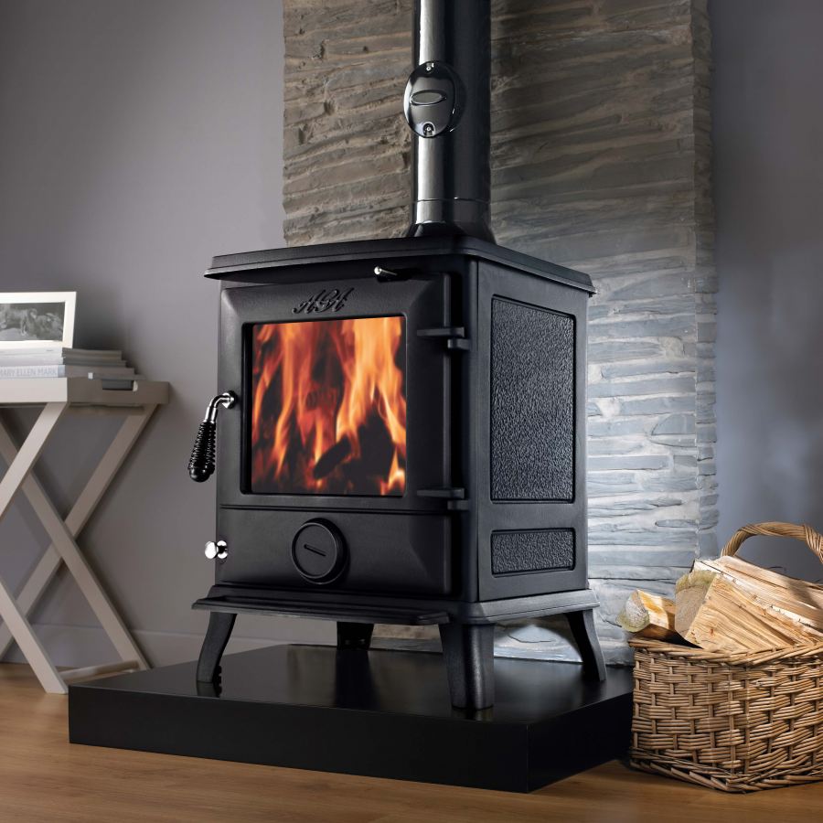 Lounge at Home this Winter with an AGA Ludlow Fireplace