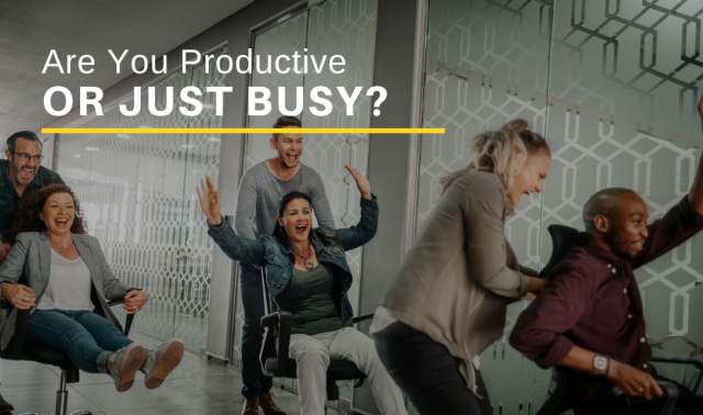 The Differences Between Busy and Productive People