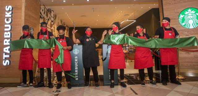 Cape Town’s second of six Starbucks stores opens in Cavendish Square